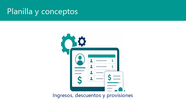 Planilla y conceptos de nómina EPayRoll
