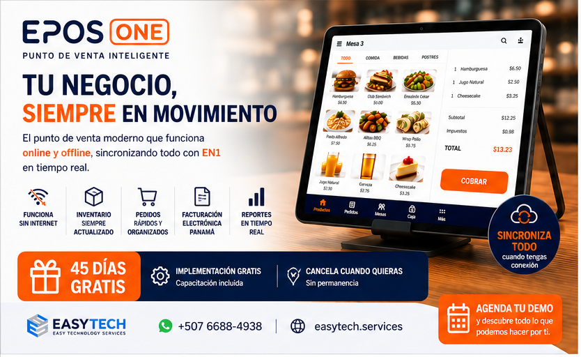 EPOSOne en un punto de venta